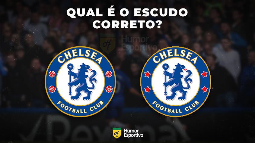 Qual desses é o escudo do Chelsea? Veja a resposta na próxima imagem!