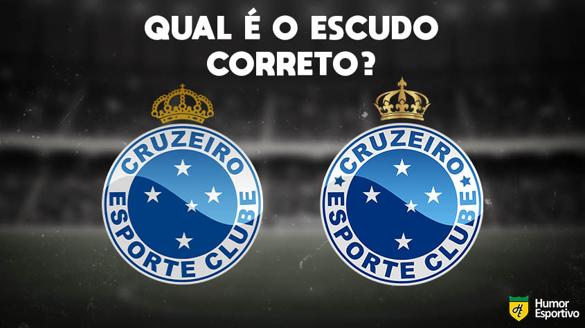 Qual desses é o escudo do Cruzeiro? Veja a resposta na próxima imagem!