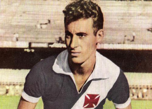 19º - Delém - 19 gols - Um dos grandes nomes da história do River Plate, o paulista Delém ganhou destaque no Vasco no fim dos anos 50, onde se sagrou super-super campeão Carioca e do Rio-São Paulo em 1958