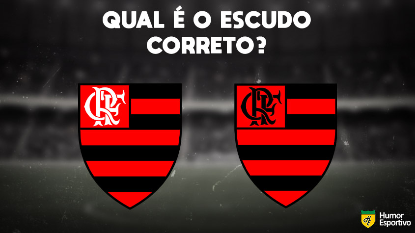 Qual desses é o escudo do Flamengo? Veja a resposta na próxima imagem!