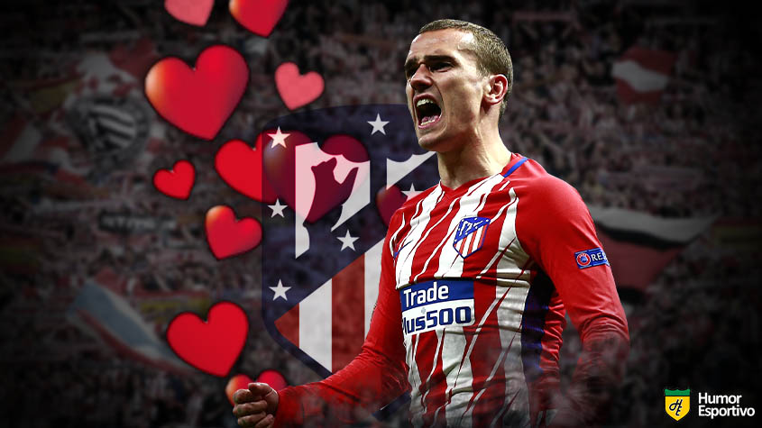 Especial Dia dos Namorados: o término de Antoine Griezmann com o Atlético de Madrid é recente, mas ainda é difícil aceitar vê-lo com a camisa do Barcelona. Ainda não se sabe se ele será feliz no novo relacionamento, mas o ex marcou sua história.