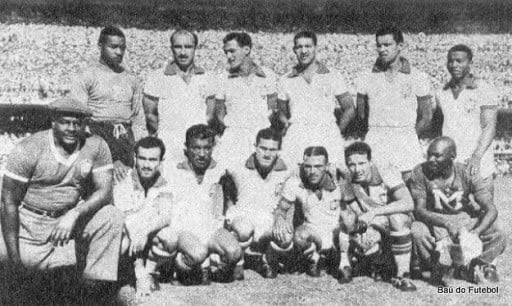 Brasil em 1950: Vice-campeão / A seleção brasileira perdeu a decisão para o Uruguai por 2 a 1, no Maracanã