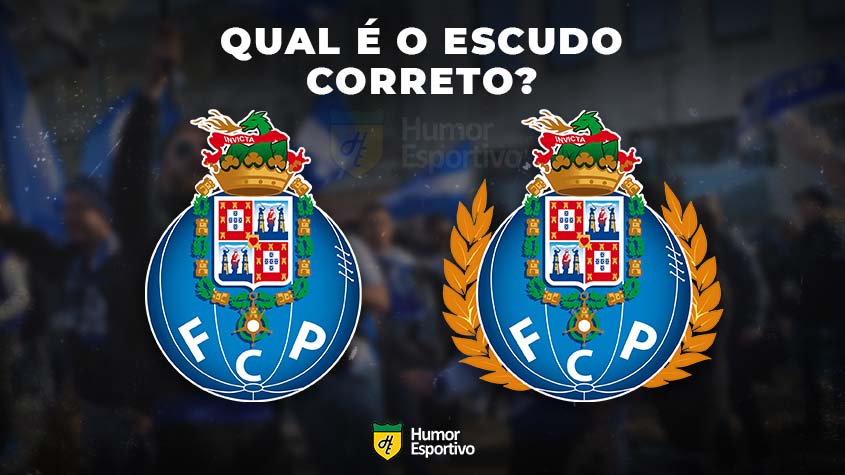 Qual desses é o escudo do Porto? Veja a resposta na próxima imagem!