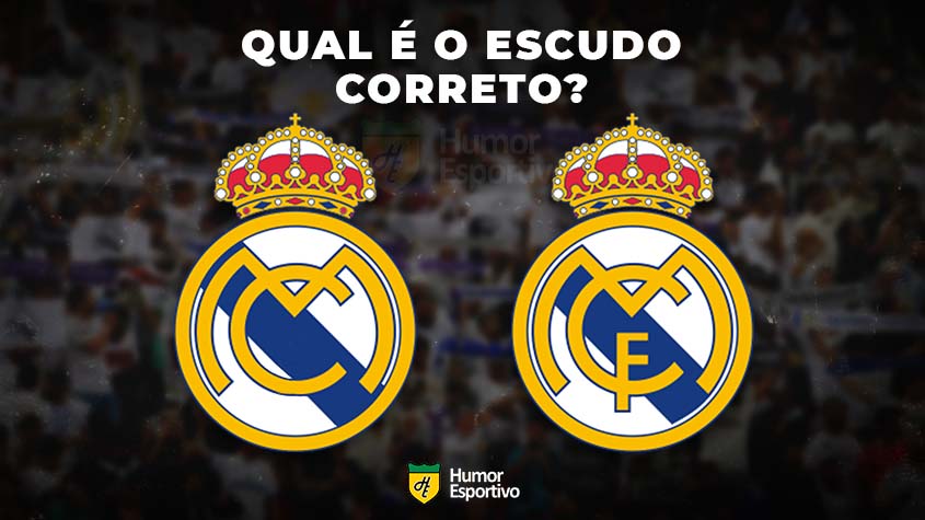 Qual desses é o escudo do Real Madrid? Veja a resposta na próxima imagem!