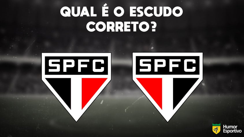 Qual desses é o escudo do São Paulo? Veja a resposta na próxima imagem!