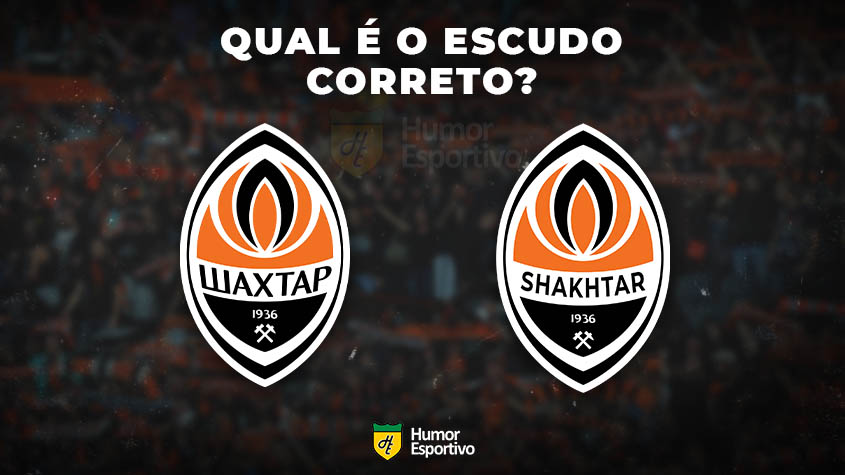 Qual desses é o escudo do Shakhtar Donetsk? Veja a resposta na próxima imagem!