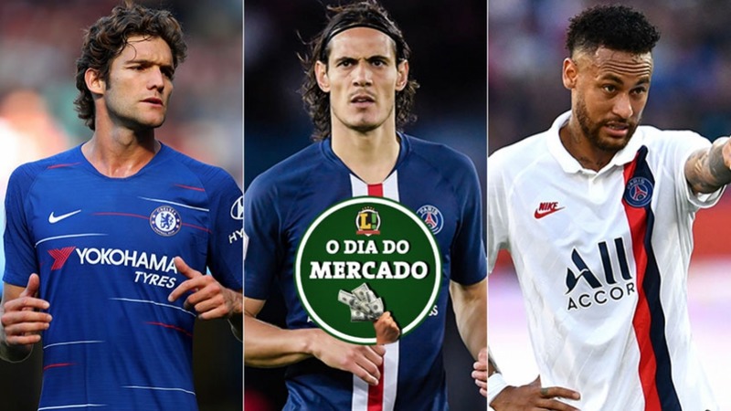 Apesar de toda a preocupação com o novo coronavírus, o mercado da bola continua ativo no mundo todo. Marcos Alonso é cobiçado na Europa, Cavani dá pistas sobre seu futuro time, Neymar cada vez mais distante do Barcelona... Confira a manhã do mercado desta terça-feira! 