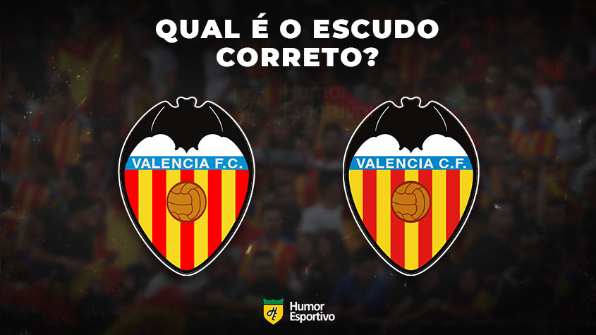 Qual desses é o escudo do Valencia? Veja a resposta na próxima imagem!