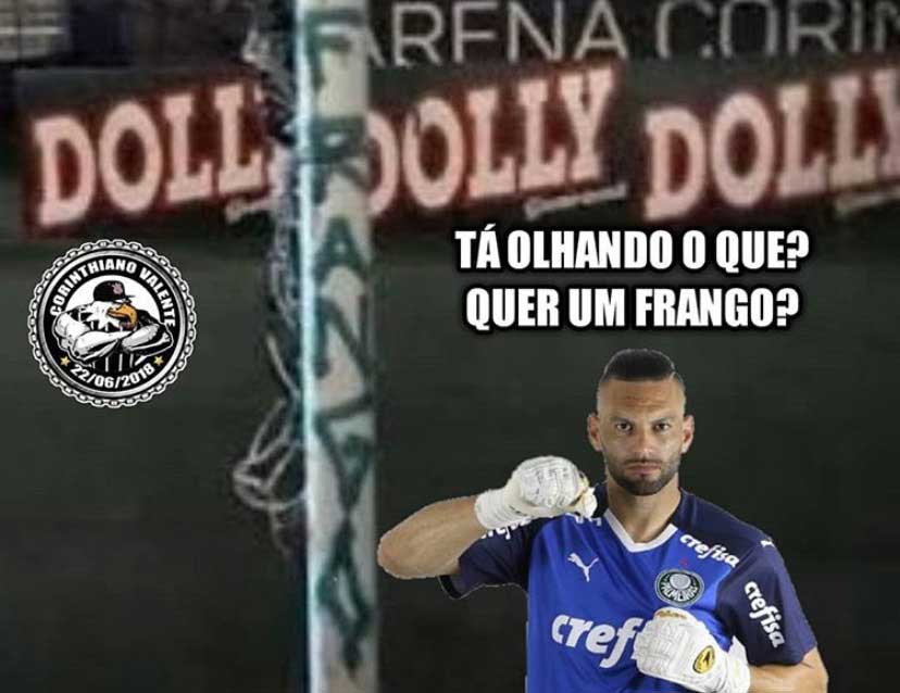 Memes: Frango de Weverton e grande partida de Cássio foram os destaques nas zoeiras do Dérbi