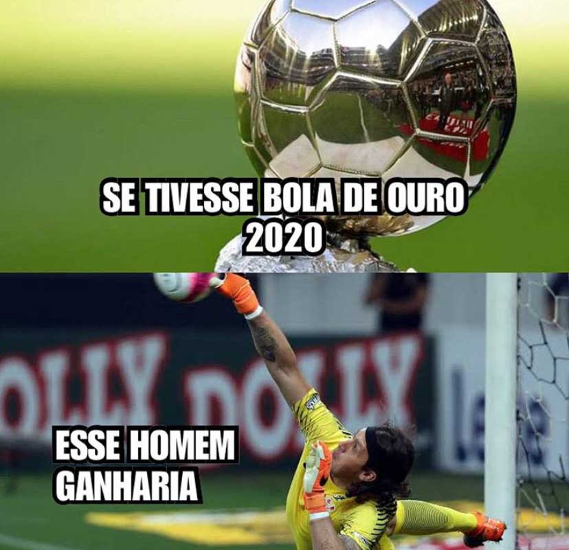 Memes: Frango de Weverton e grande partida de Cássio foram os destaques nas zoeiras do Dérbi