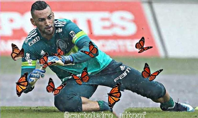 Memes: Frango de Weverton e grande partida de Cássio foram os destaques nas zoeiras do Dérbi