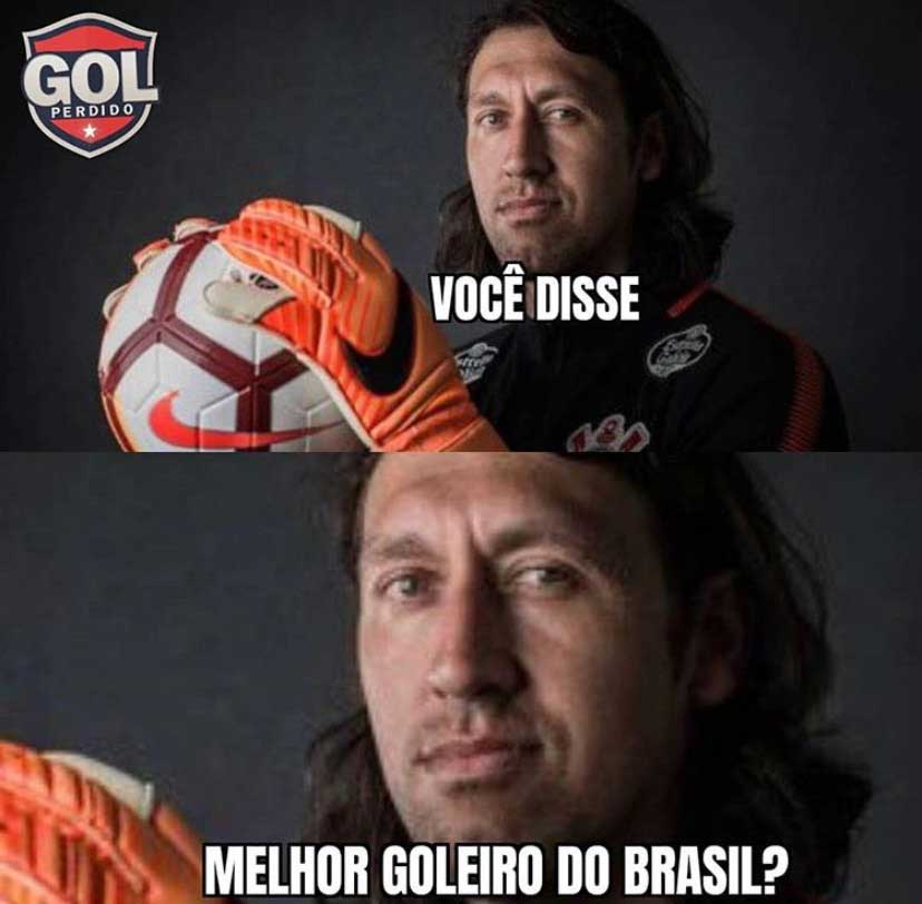 Memes: Frango de Weverton e grande partida de Cássio foram os destaques nas zoeiras do Dérbi