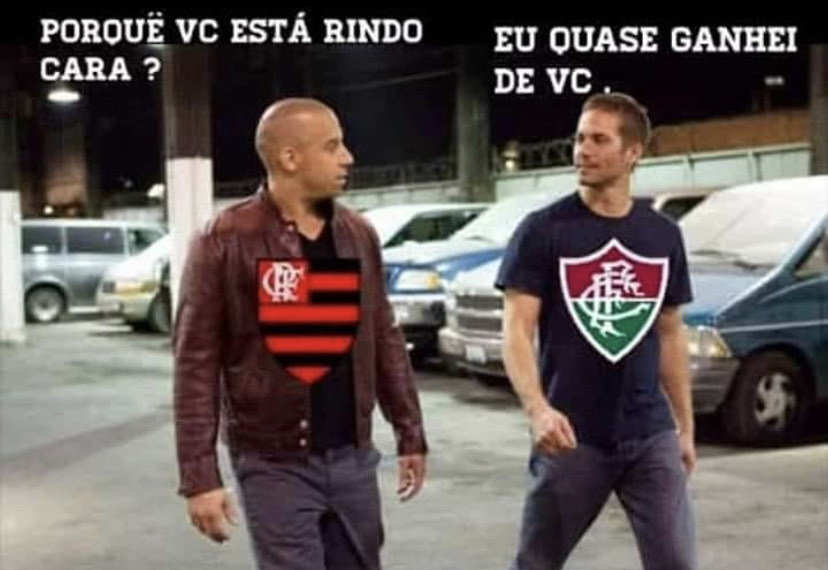 Na primeira partida da decisão do Carioca, o Fluminense até jogou bem, mas acabou derrotado por 2 a 1 pelo time de Jorge Jesus. O resultado, claro, rendeu memes nas redes sociais. Confira na galeria!
