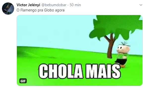 Atrito entre Flamengo e Globo rende memes entre os flamenguistas