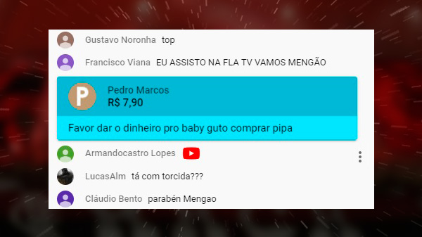 Flamenguistas usam bom humor em super chat da Fla TV