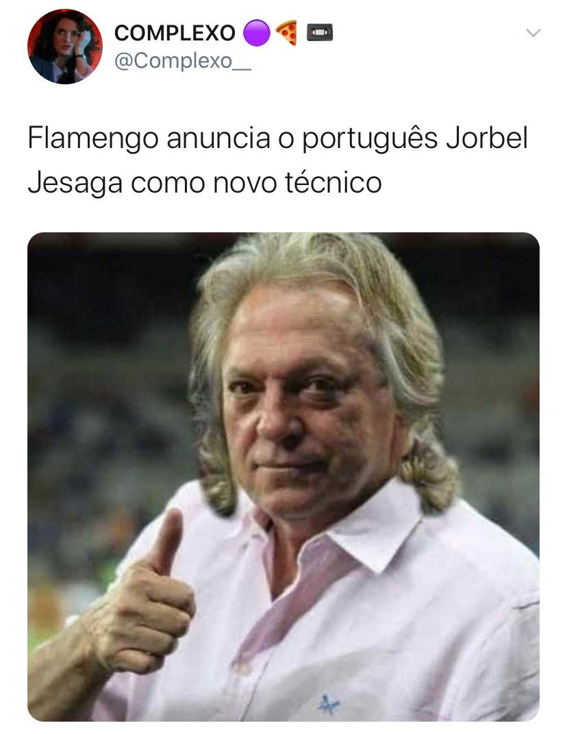 Memes: saída do técnico Jorge Jesus teve grande repercussão nas redes sociais