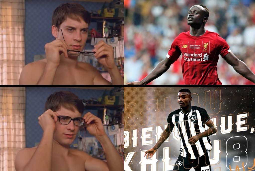 Acerto do Botafogo com Salomon Kalou rendeu memes nas redes sociais