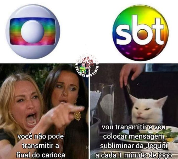 Memes: internautas fazem piadas com transmissão do Fla-Flu no SBT