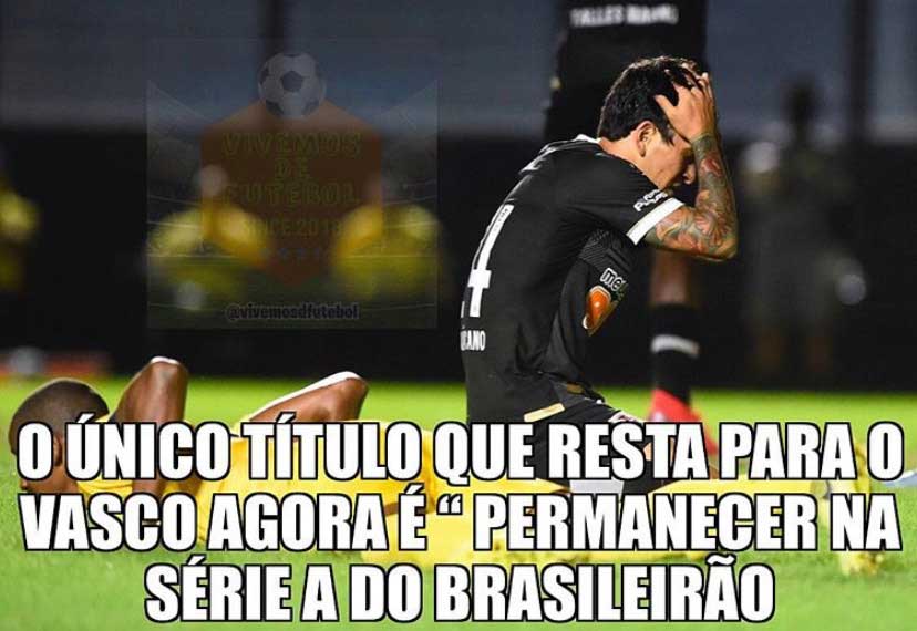 Memes: Vasco é eliminado do Campeonato Carioca