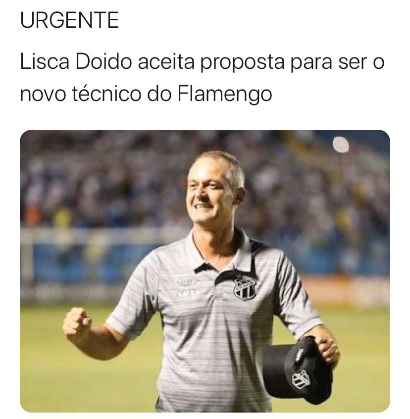 Memes: incerteza sobre futuro treinador do Flamengo rendeu memes nas redes sociais