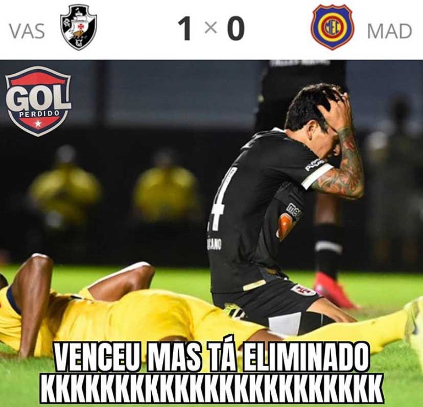 Memes: Vasco é eliminado do Campeonato Carioca