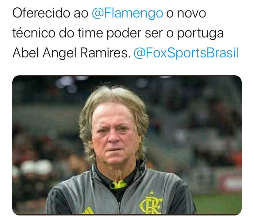 Memes: incerteza sobre futuro treinador do Flamengo rendeu memes nas redes sociais