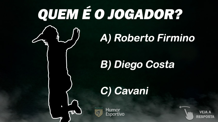 Quiz: reconhece qual o jogador pela silhueta?