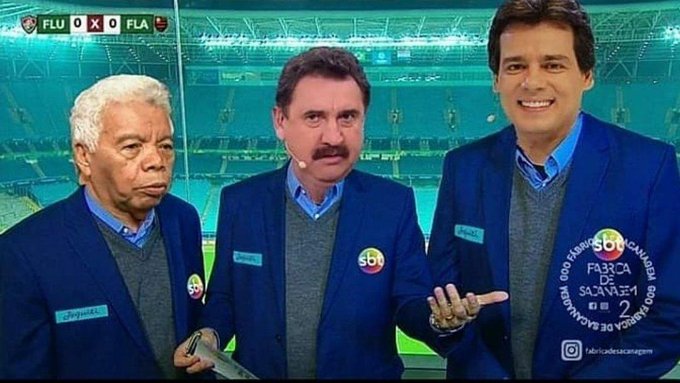 Memes: internautas fazem piadas com transmissão do Fla-Flu no SBT