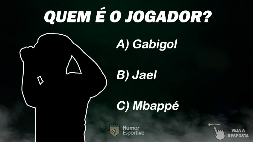 Quiz: reconhece qual o jogador pela silhueta?