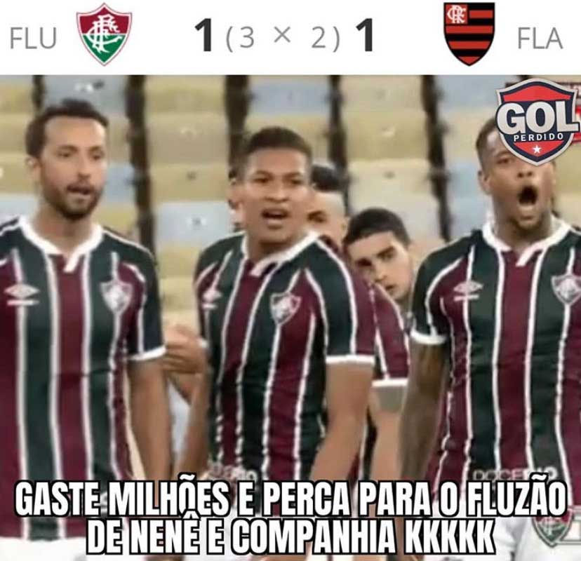 Memes: Flamengo perde final para o Fluminense e é alvo das zoeiras