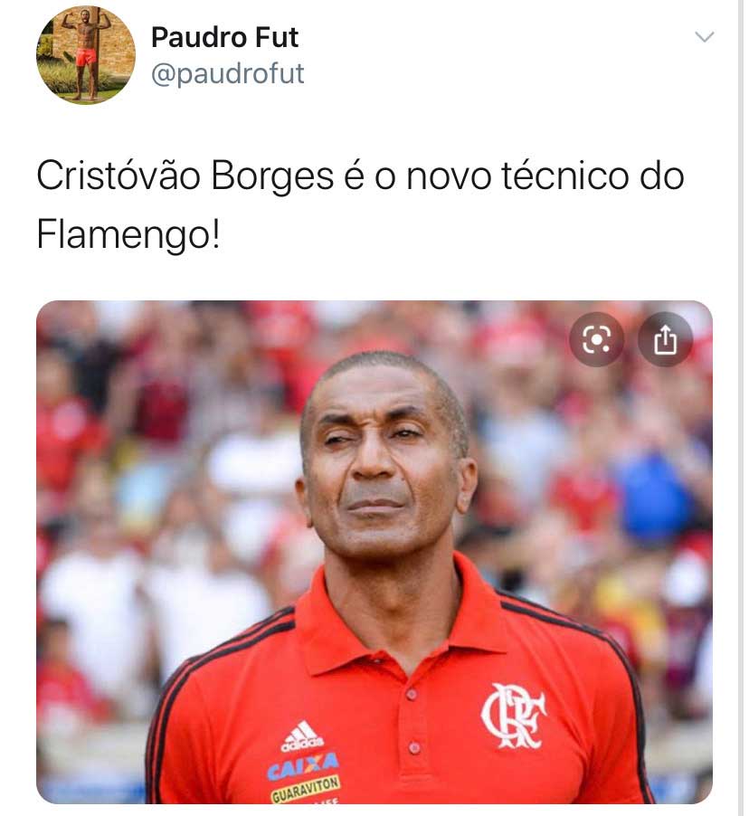 Memes: incerteza sobre futuro treinador do Flamengo rendeu memes nas redes sociais