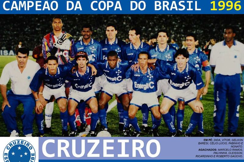 1996 - Cruzeiro na Copa do Brasil