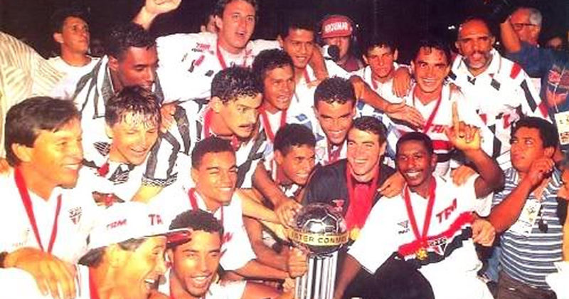 1995 e 1996 - São Paulo - Copa dos Campeões Mundiais e Copa Master da Conmebol