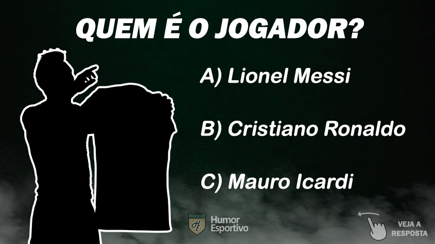 Quiz: reconhece qual o jogador pela silhueta?