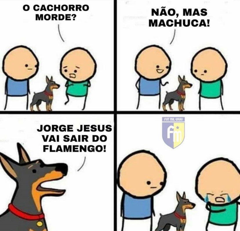 Memes: saída do técnico Jorge Jesus teve grande repercussão nas redes sociais