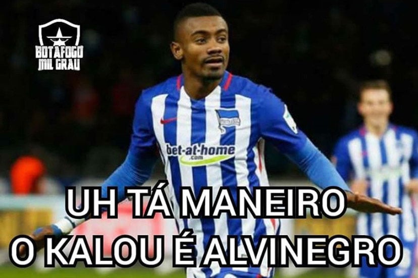 Acerto do Botafogo com Salomon Kalou rendeu memes nas redes sociais