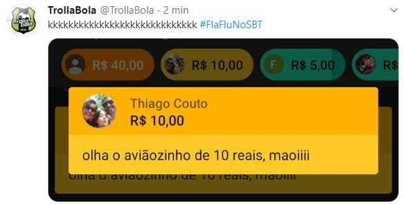 Memes: internautas fazem piadas com transmissão do Fla-Flu no SBT