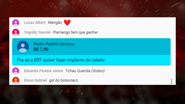 Flamenguistas usam bom humor em super chat da Fla TV