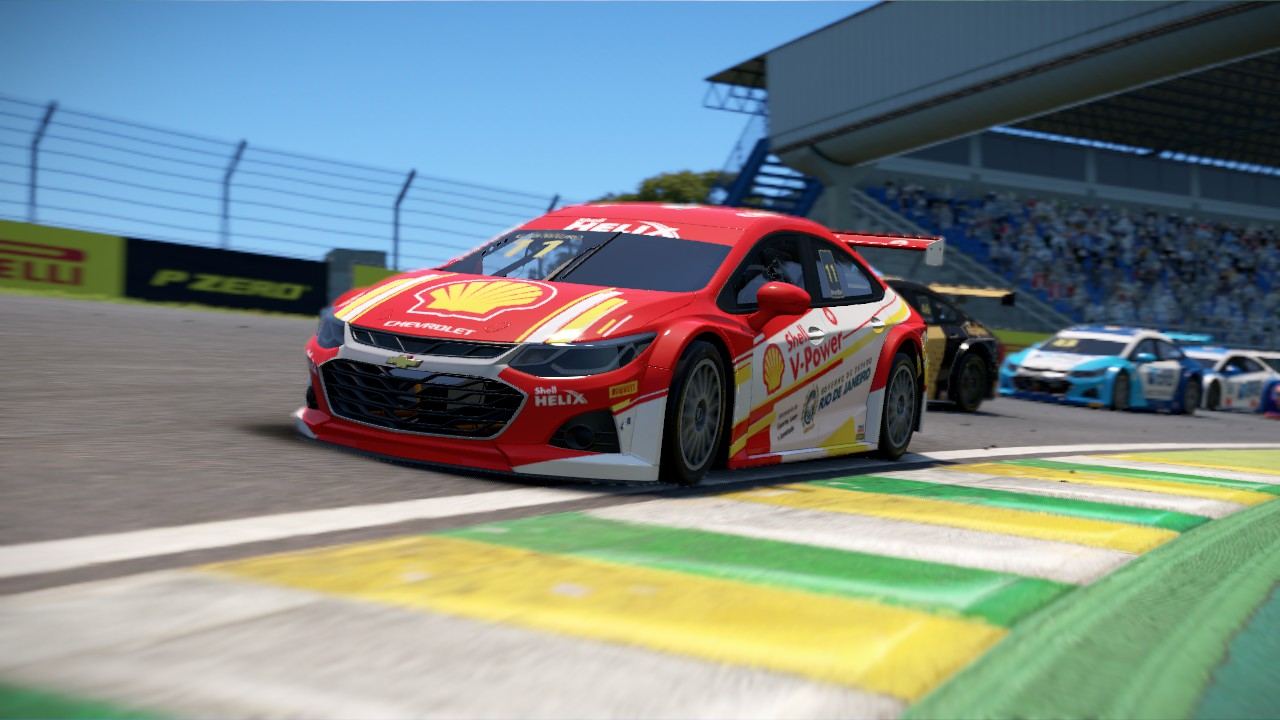 Gaetano di Mauro vence de ponta a ponta etapa de teste da eStock Car em Interlagos