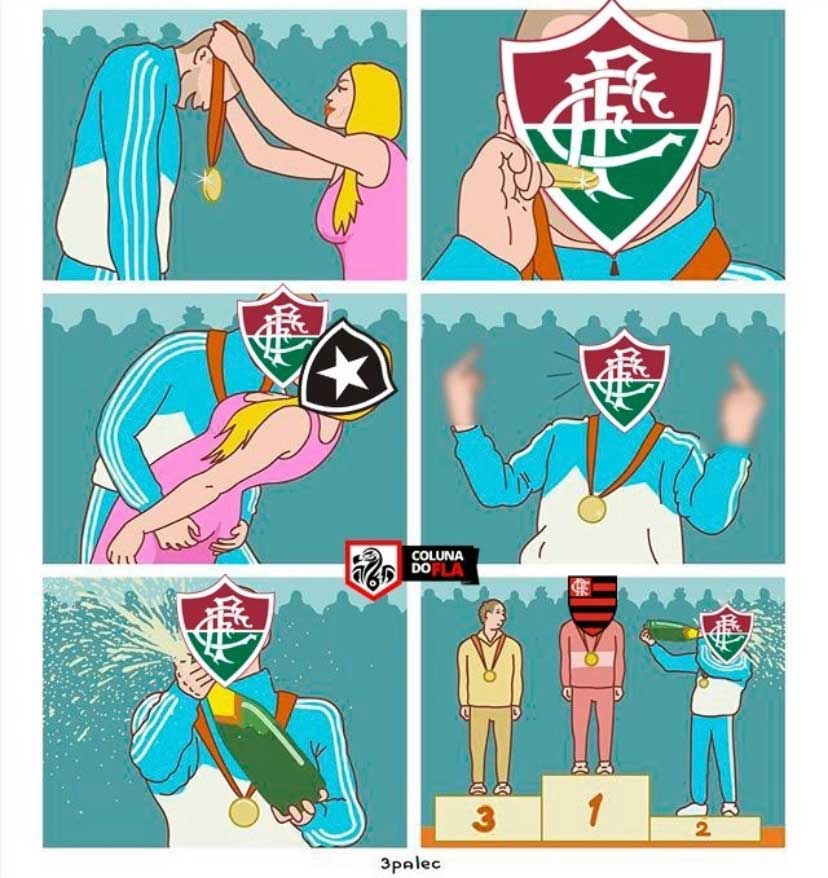 Campeonato Carioca: os memes do título do Flamengo sobre o Fluminense