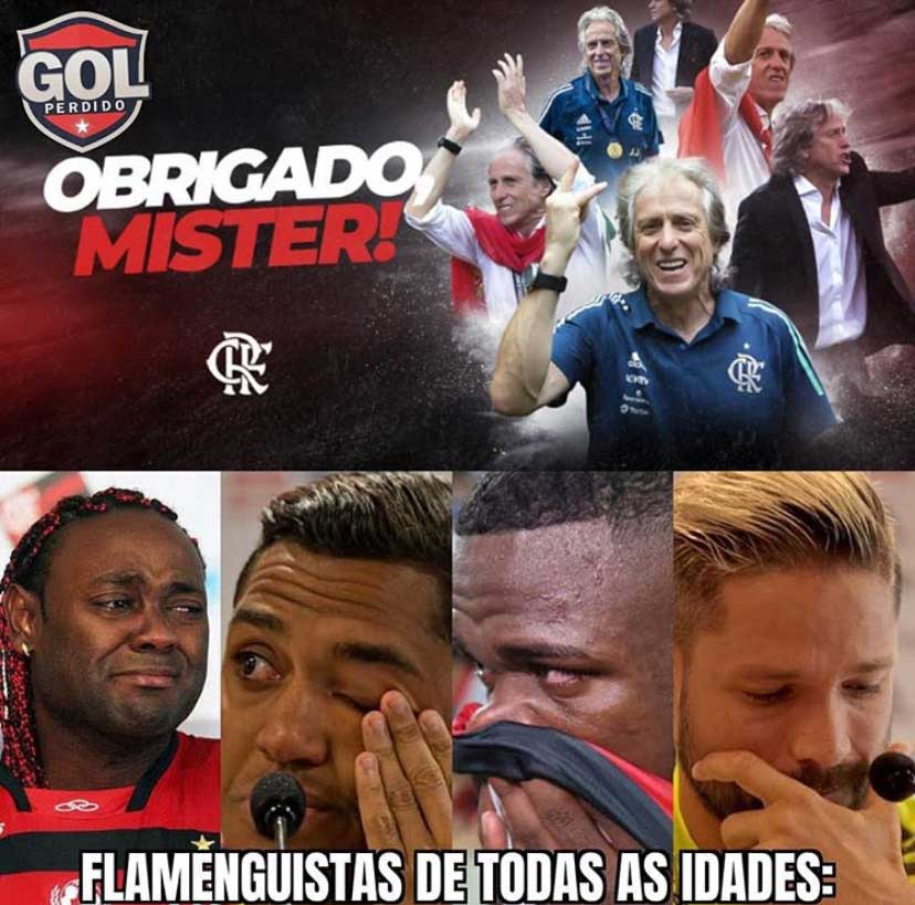 Memes: saída do técnico Jorge Jesus teve grande repercussão nas redes sociais