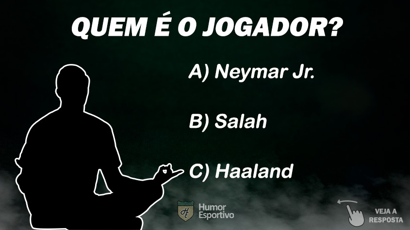 Quiz: reconhece qual o jogador pela silhueta?