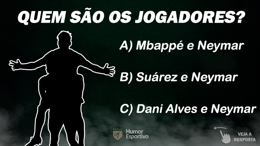 Quiz: reconhece qual o jogador pela silhueta?