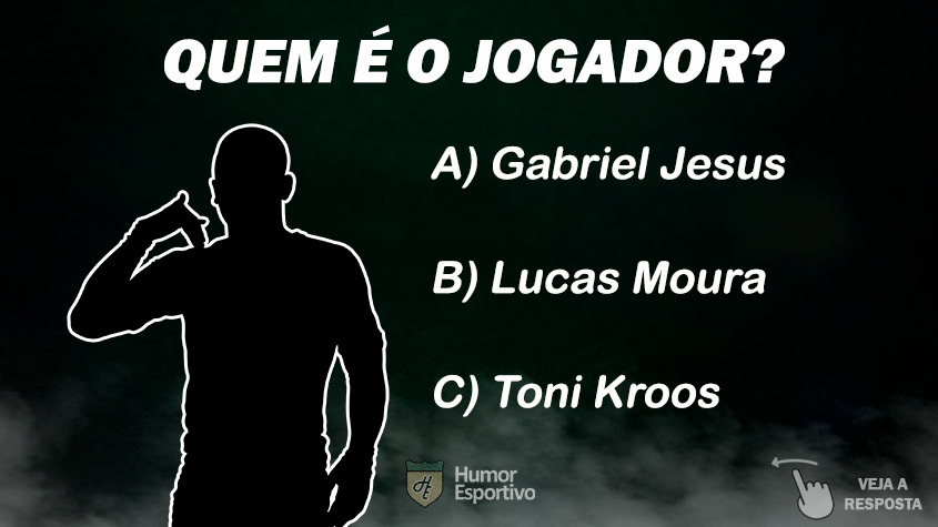 Quiz: reconhece qual o jogador pela silhueta?