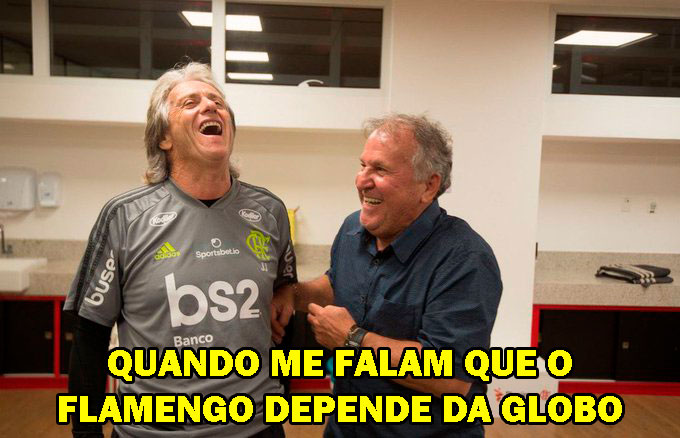 Atrito entre Flamengo e Globo rende memes entre os flamenguistas