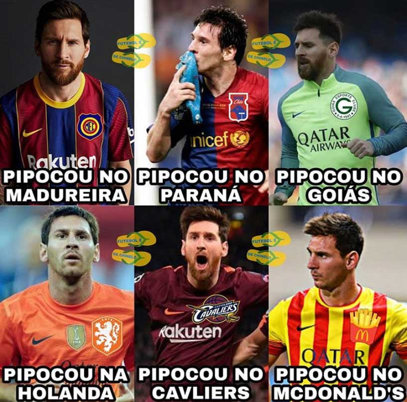 Memes: nova camisa do Barcelona rende zoeiras nas redes sociais