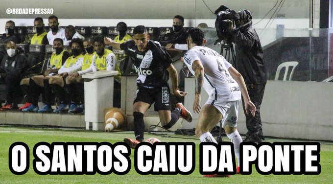 Campeonato Paulista: Santos não escapa das zoeiras após eliminação para Ponte Preta