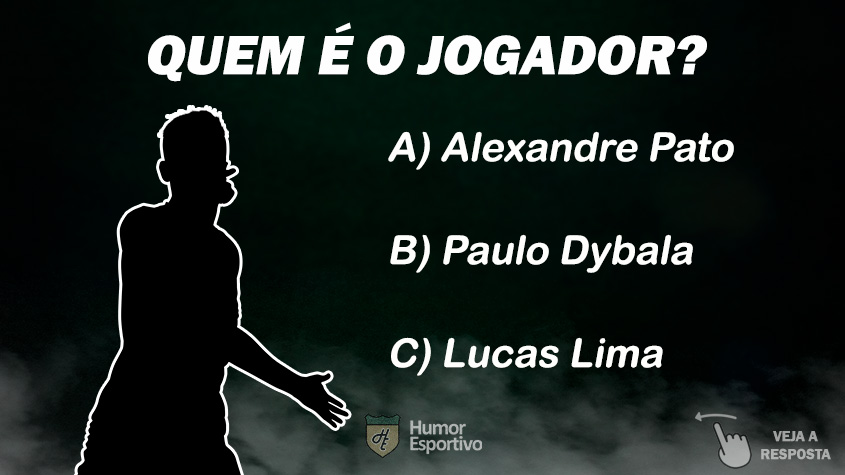 Quiz: reconhece qual o jogador pela silhueta?