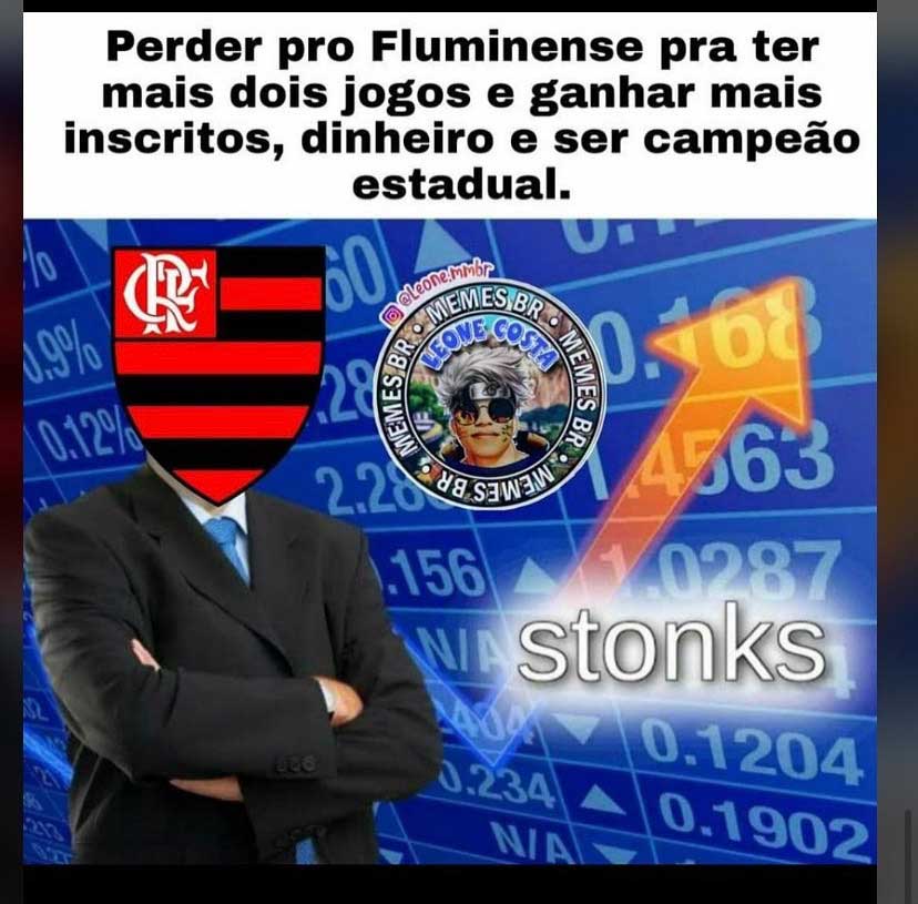 Memes: Flamengo perde final para o Fluminense e é alvo das zoeiras