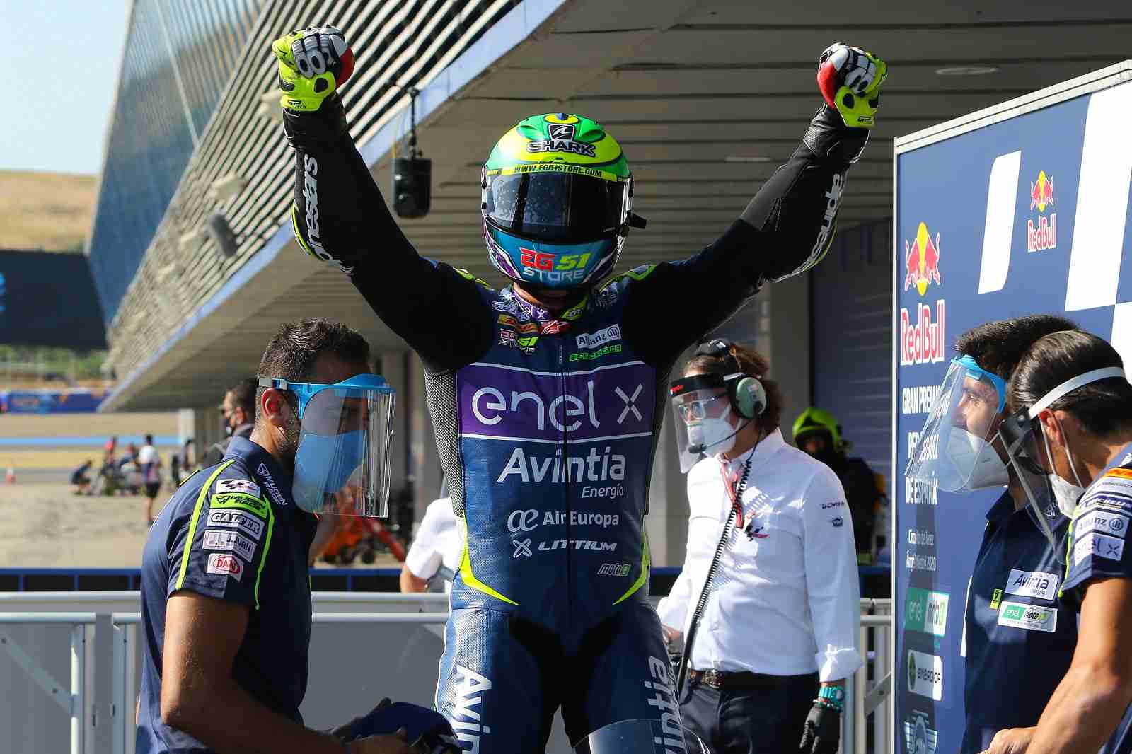 O brasileiro da Avintia garantiu a vitória (Foto: Avintia)